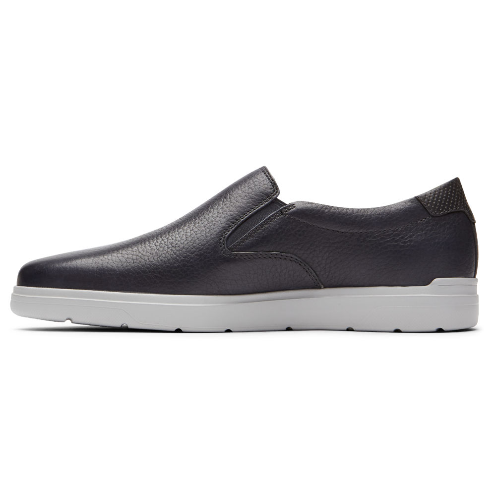 Tenis Rockport Homem Pretas - Total Motion Lite Slip-On - 71385BLGJ